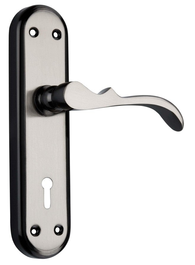 دوق طقم قفل باب ديوك مورتيس 604، قفل ومقبض باب عتيق بلمسة نهائية لامعة مع 3 مفاتيح للمنزل | أقفال أبواب مورتيس للمنزل، غرفة المعيشة، الفندق - Image 3